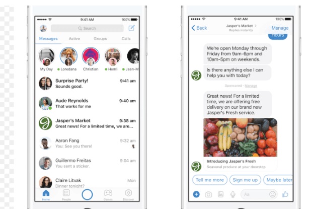 Advertising on Messenger
