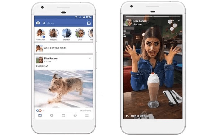Advertising Stories on Facebook