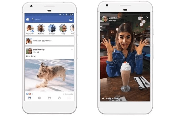 Advertising Stories on Facebook