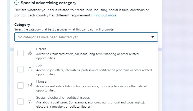 Facebook ads rejected
