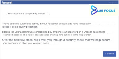 Temporarily Disabled Facebook Account