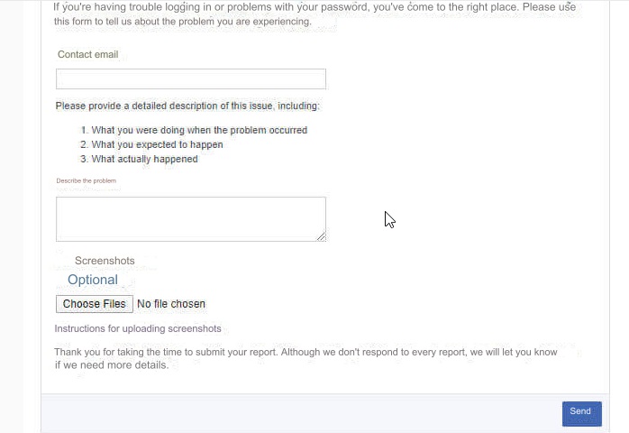 Temporarily Disabled Facebook Account