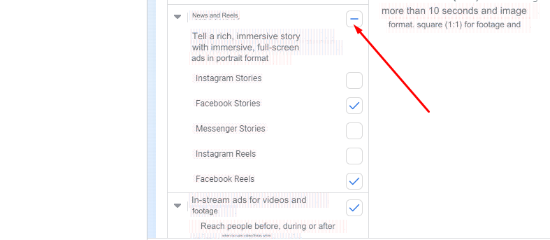 Reels Advertising on Facebook