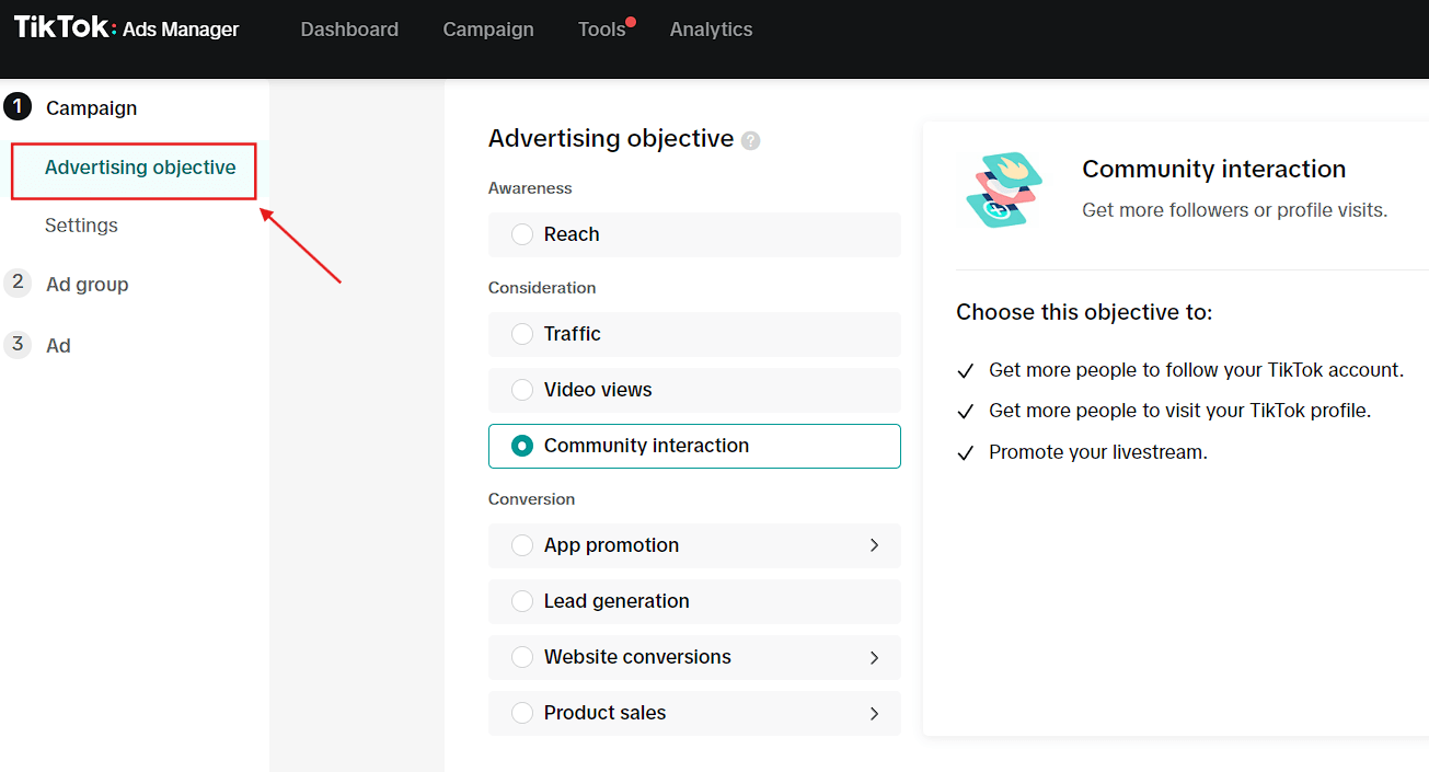 Running Ads on TikTok to Increase Followers